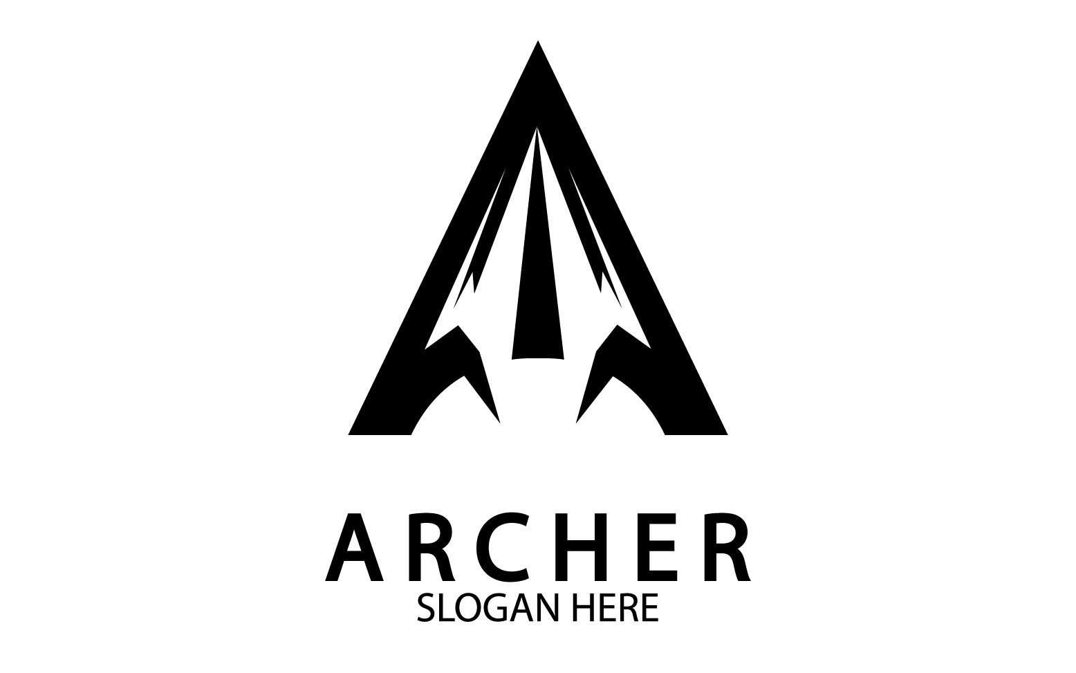 Template #355681 Archery Archer Webdesign Template - Logo template Preview