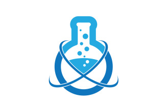 Labs bootle icon logo vector v16