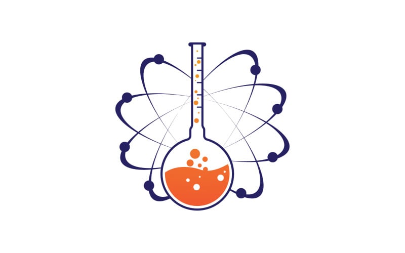 Labs bootle icon logo vector v22 Logo Template
