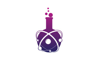 Labs bootle icon logo vector v33