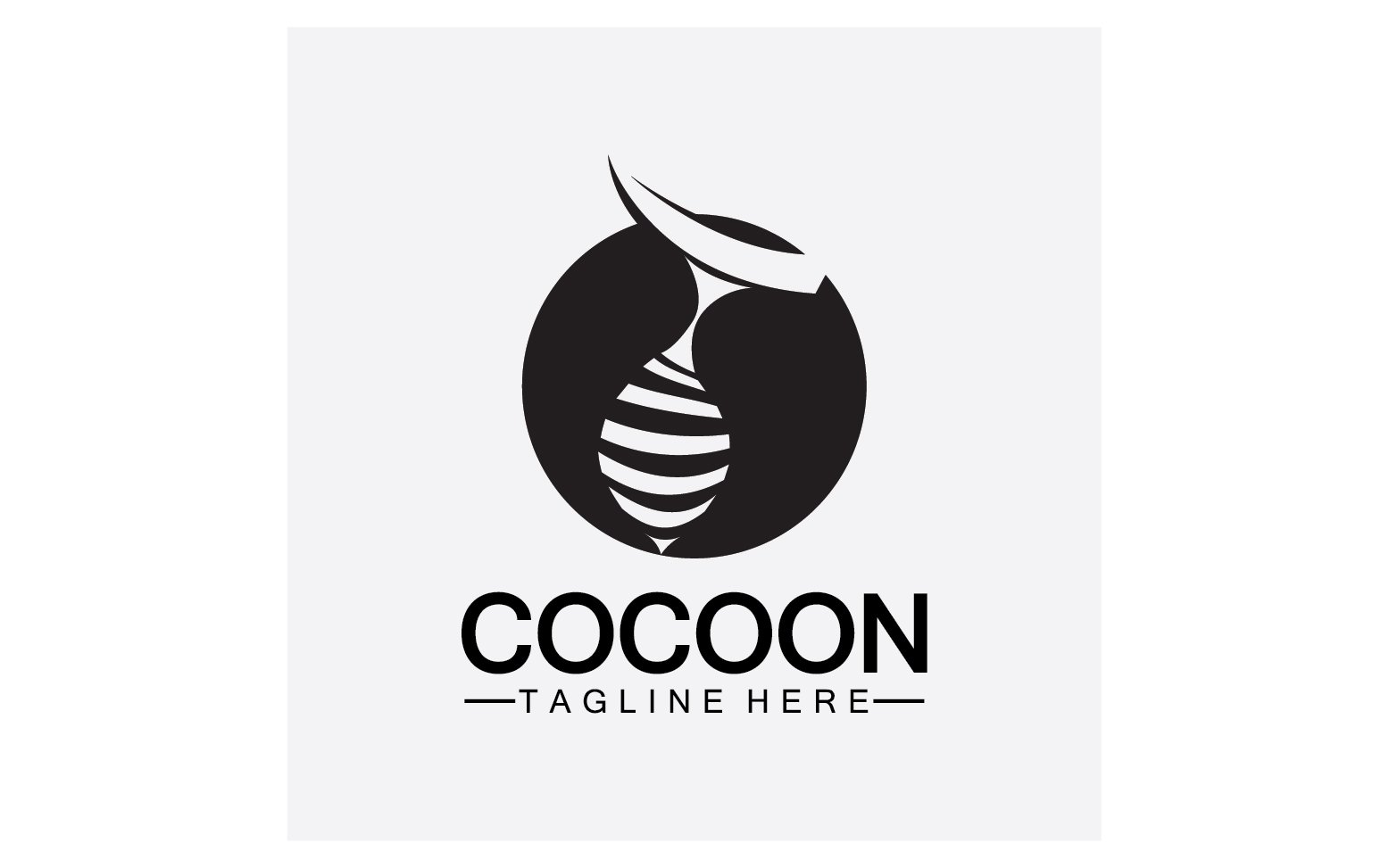 Kit Graphique #355829 Illustration Cocoon Divers Modles Web - Logo template Preview