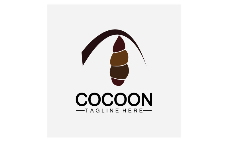 Cocoon butterfly logo icon vector v5 Logo Template