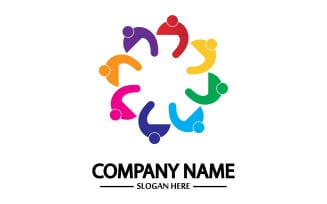 Team group frient community logo v13