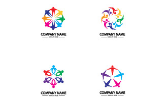 Team group frient community logo v40