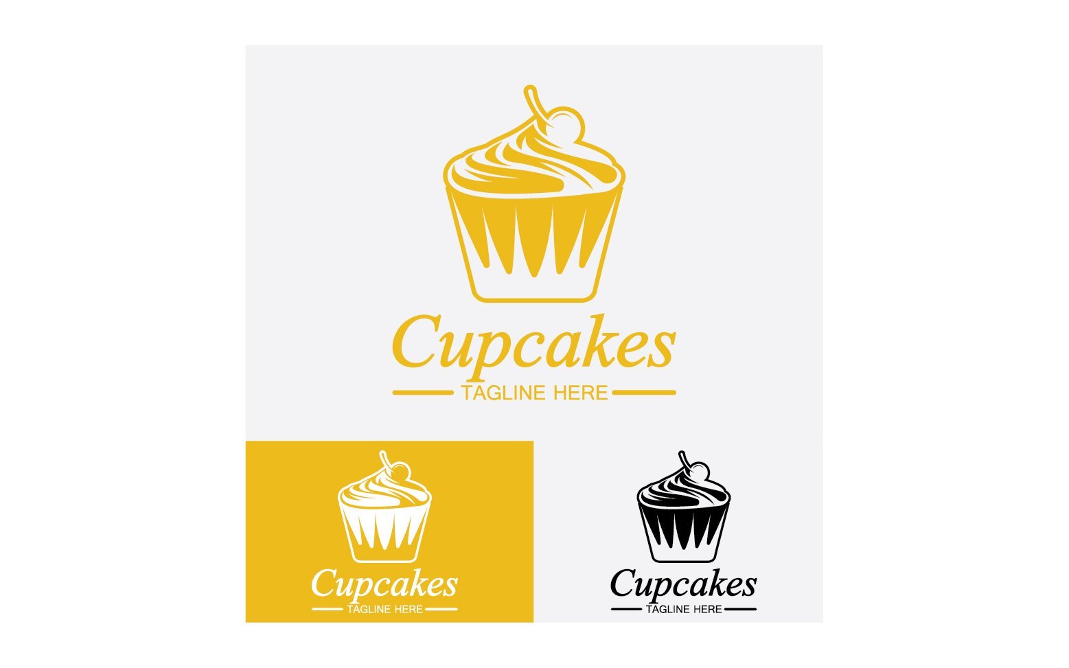 Kit Graphique #355911 Cupcake Icon Divers Modles Web - Logo template Preview