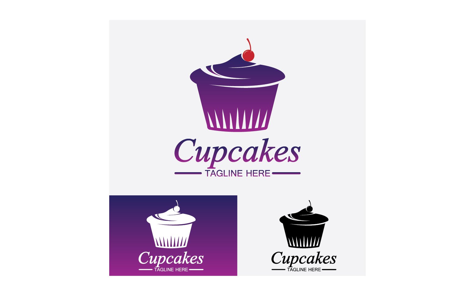 Kit Graphique #355912 Cupcake Icon Divers Modles Web - Logo template Preview
