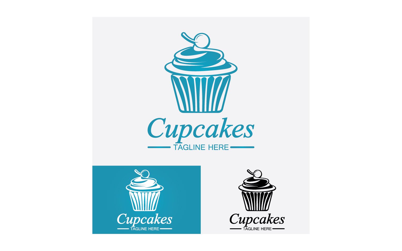 Kit Graphique #355919 Cupcake Icon Divers Modles Web - Logo template Preview