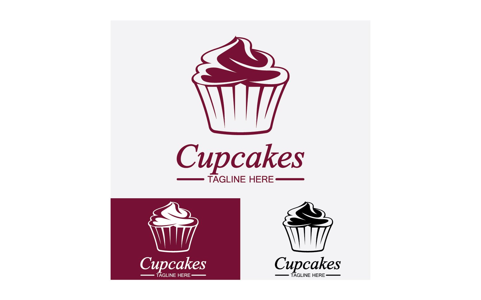 Kit Graphique #355924 Cupcake Icon Divers Modles Web - Logo template Preview