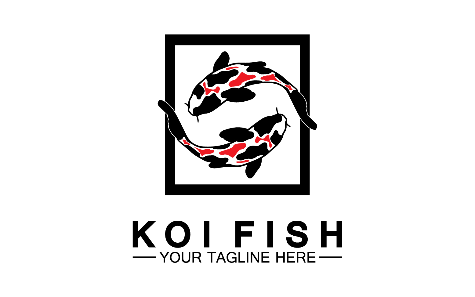 Kit Graphique #356125 Illustration Poisson Divers Modles Web - Logo template Preview