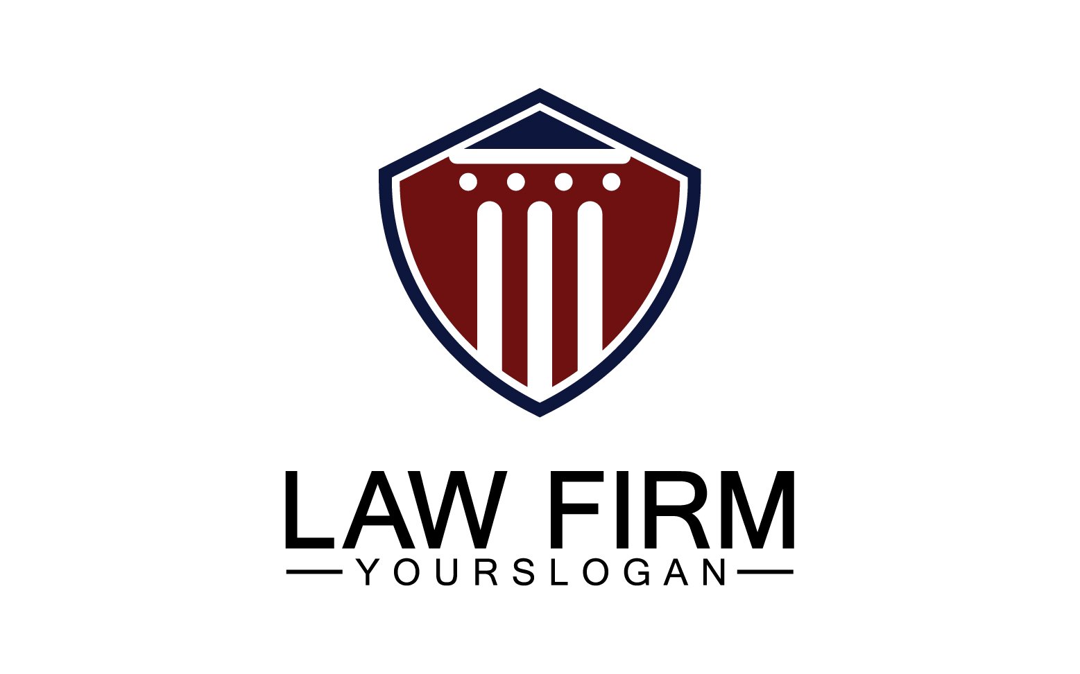 Template #356149 Lawyer Symbol Webdesign Template - Logo template Preview