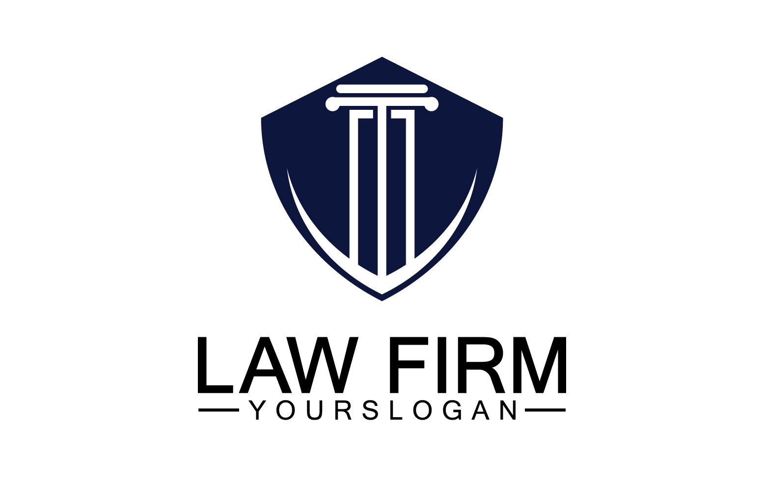 Template #356150 Lawyer Symbol Webdesign Template - Logo template Preview