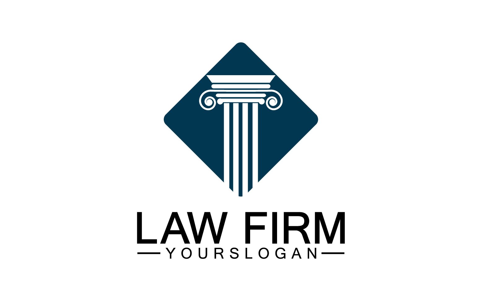 Template #356154 Lawyer Symbol Webdesign Template - Logo template Preview