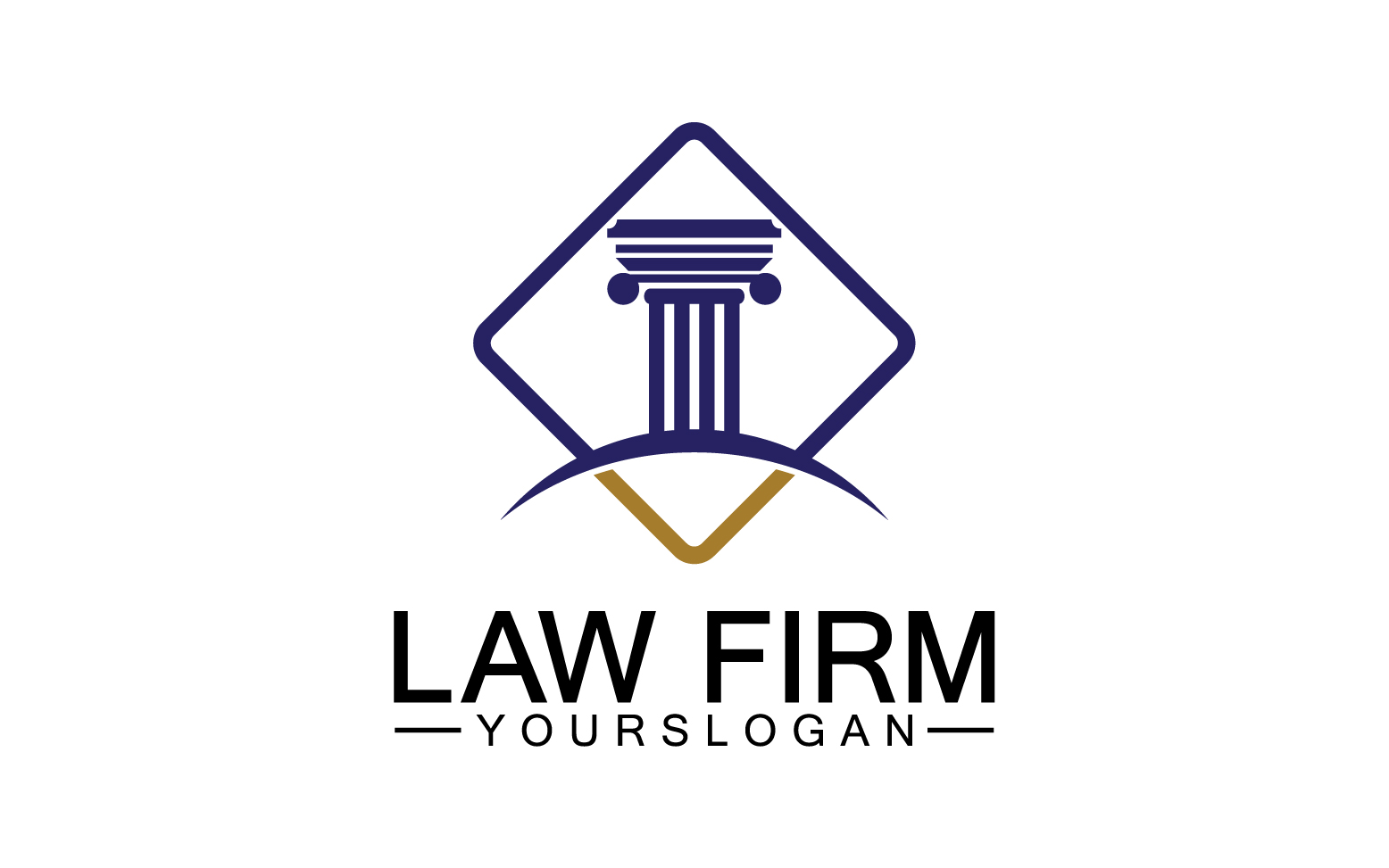 Template #356157 Lawyer Symbol Webdesign Template - Logo template Preview