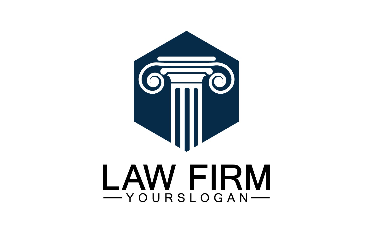 Template #356159 Lawyer Symbol Webdesign Template - Logo template Preview