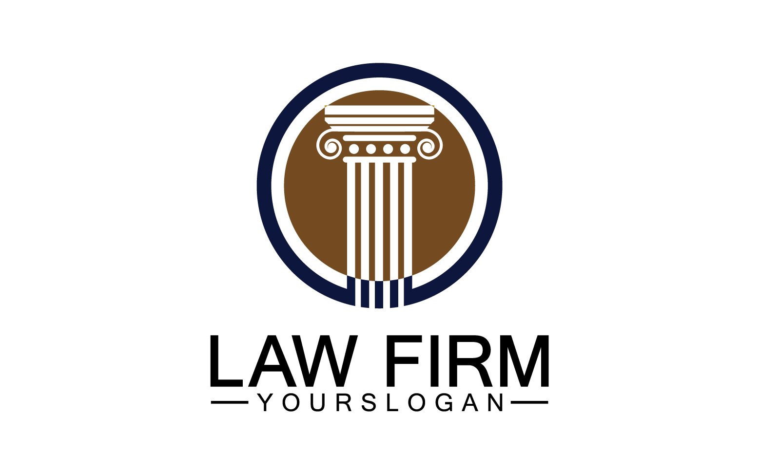 Template #356175 Lawyer Symbol Webdesign Template - Logo template Preview