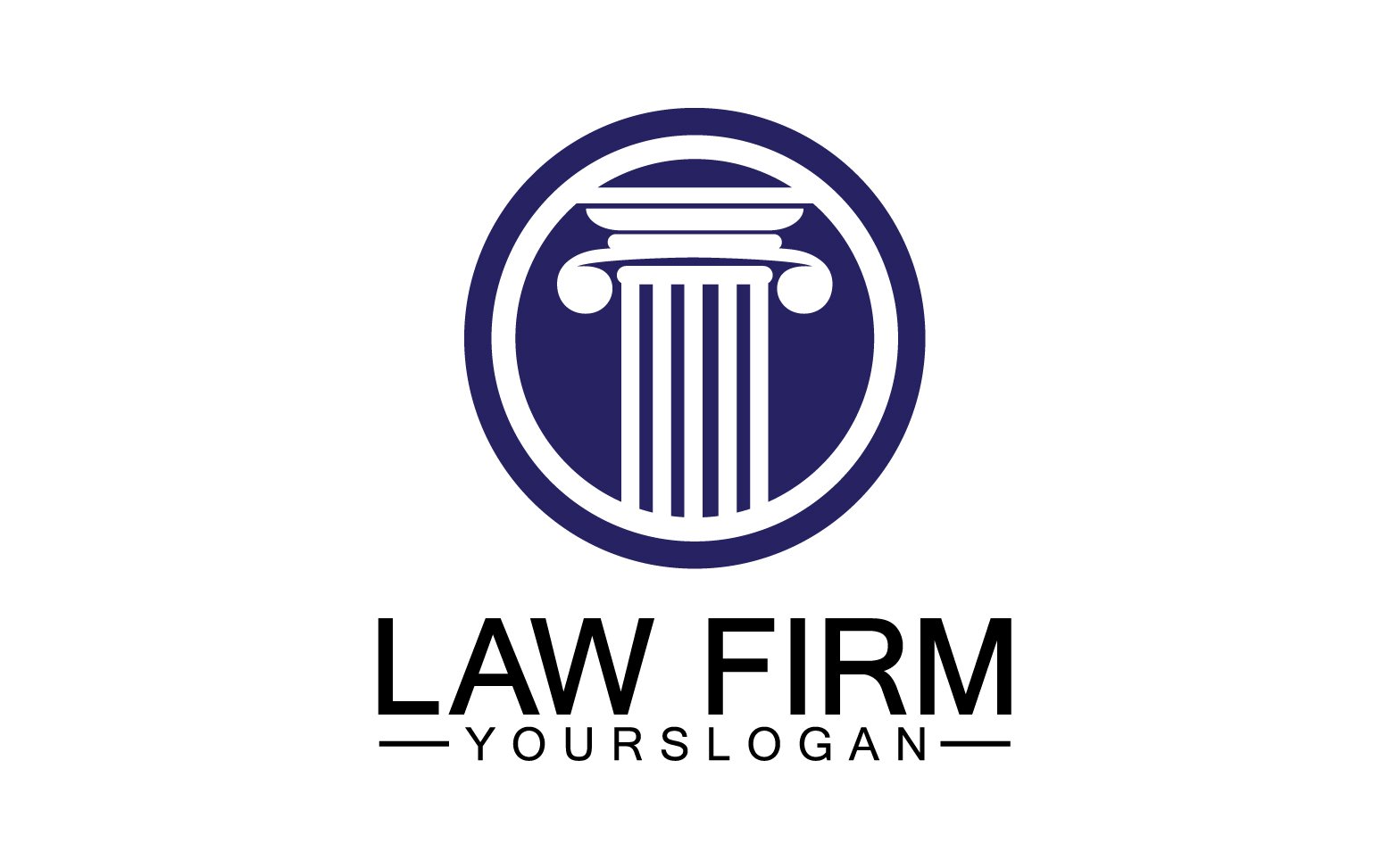 Template #356180 Lawyer Symbol Webdesign Template - Logo template Preview