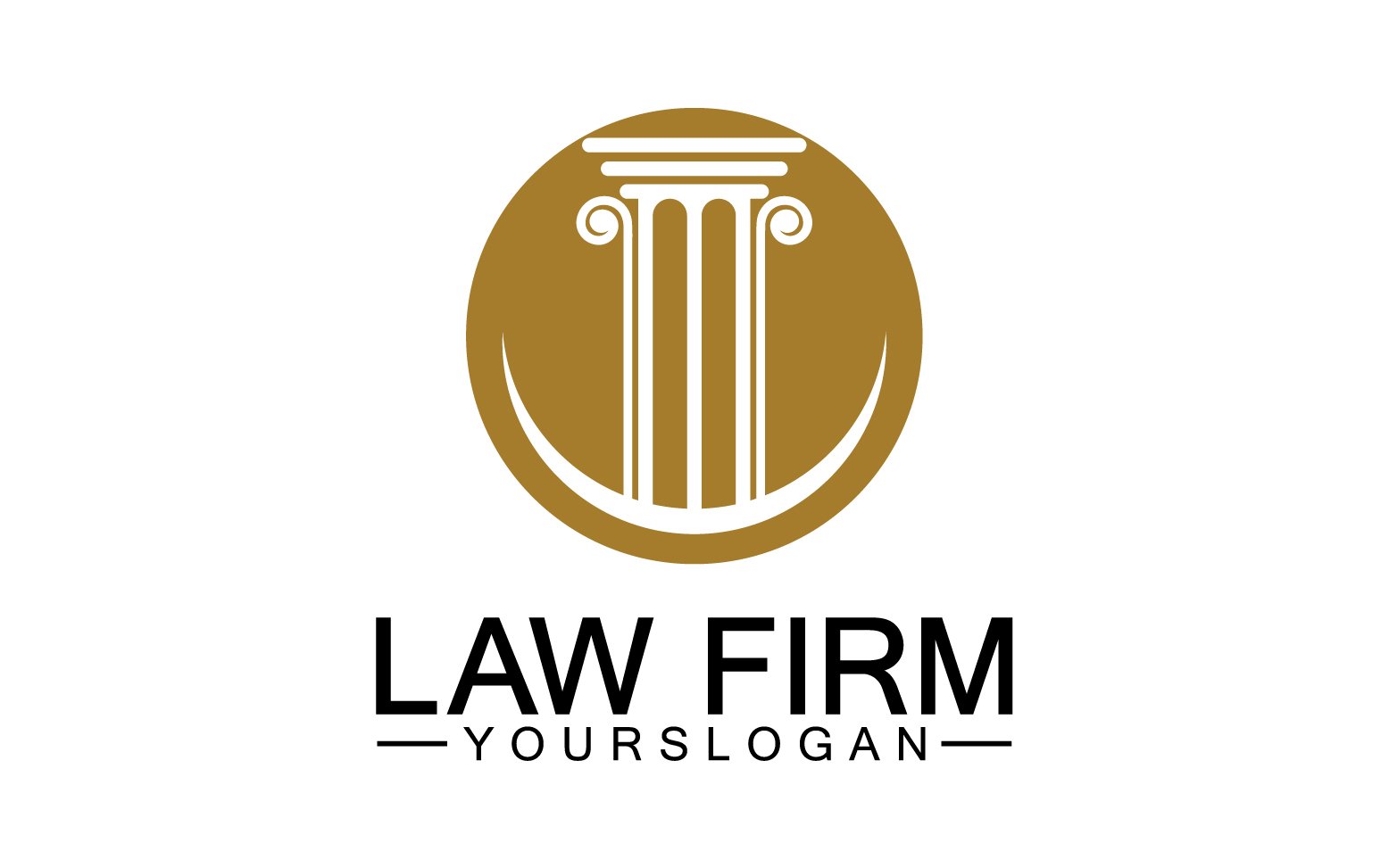 Template #356181 Lawyer Symbol Webdesign Template - Logo template Preview