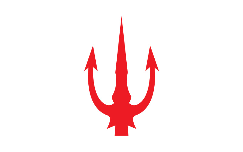 Magic trident trisula vector v1 Logo Template