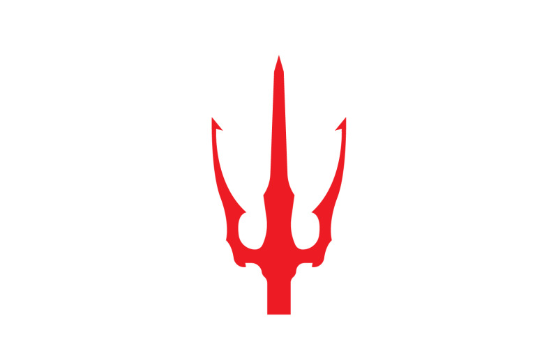 Magic trident trisula vector v8 Logo Template