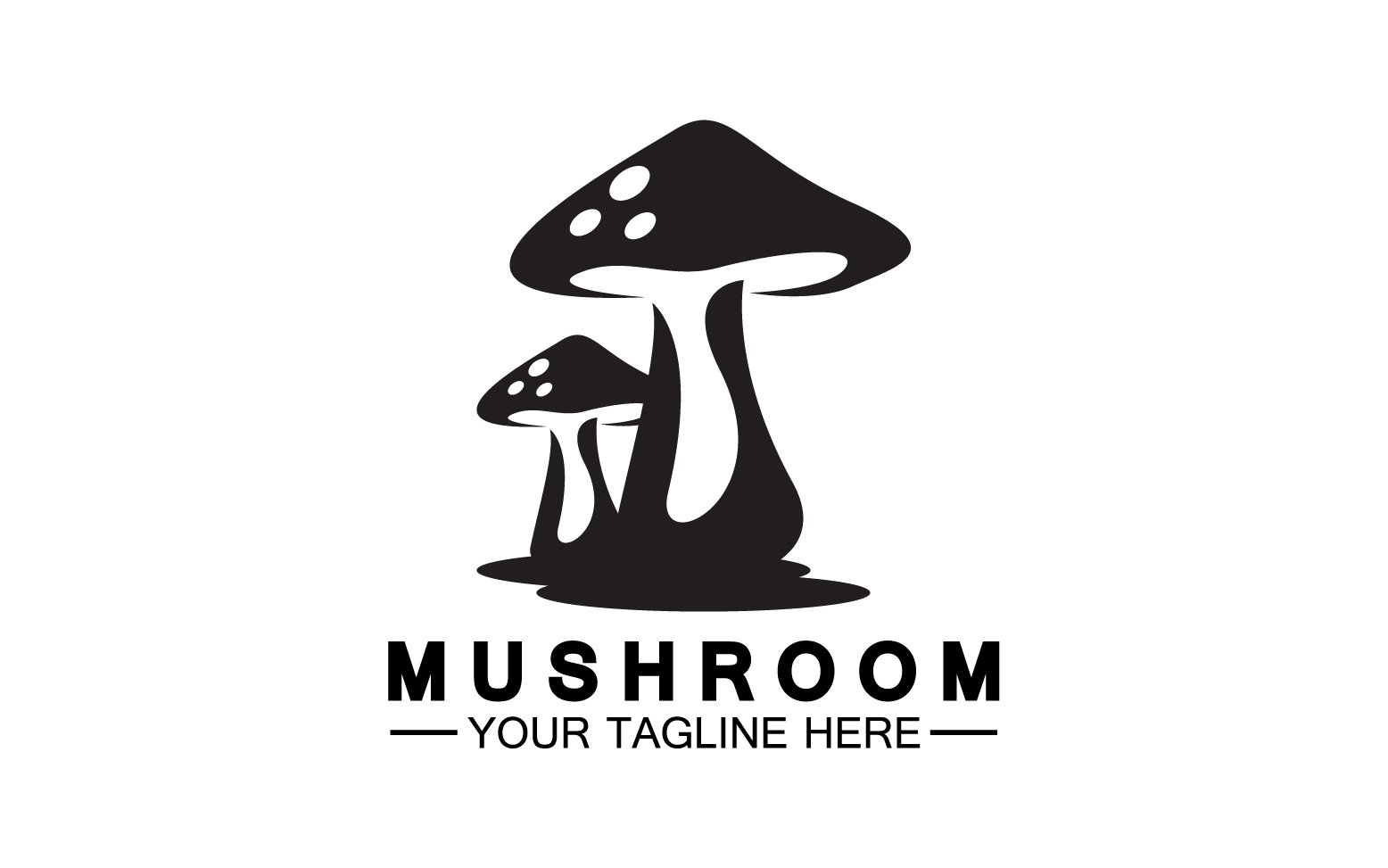 Kit Graphique #356279 Mushroom Illustration Divers Modles Web - Logo template Preview