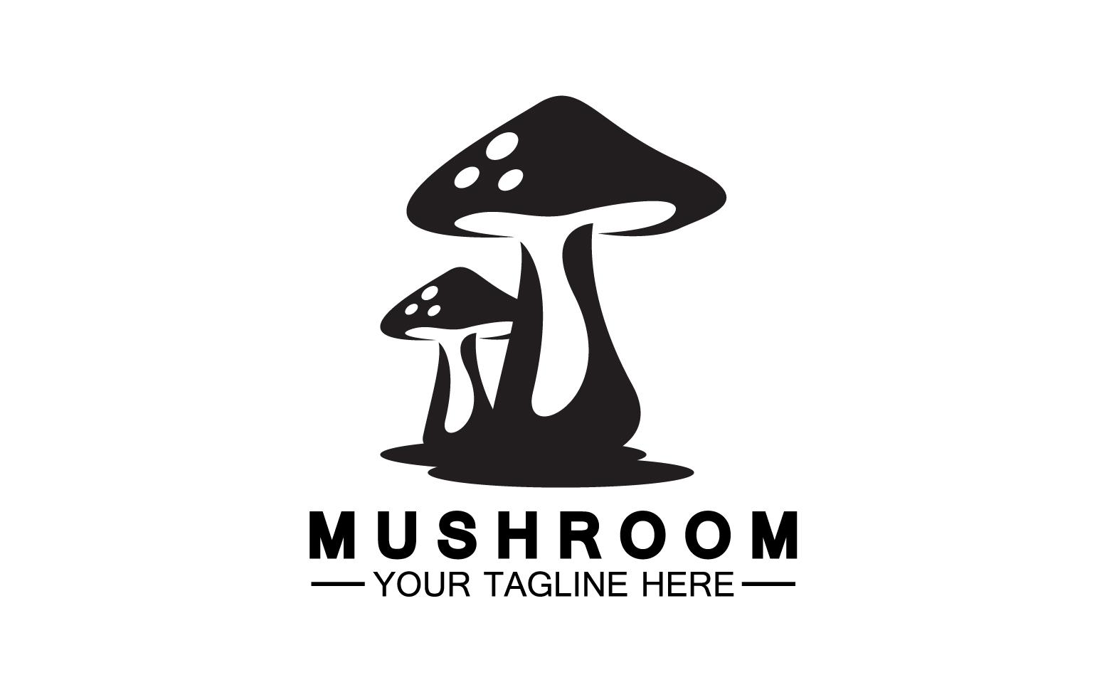 Kit Graphique #356279 Mushroom Illustration Divers Modles Web - Logo template Preview