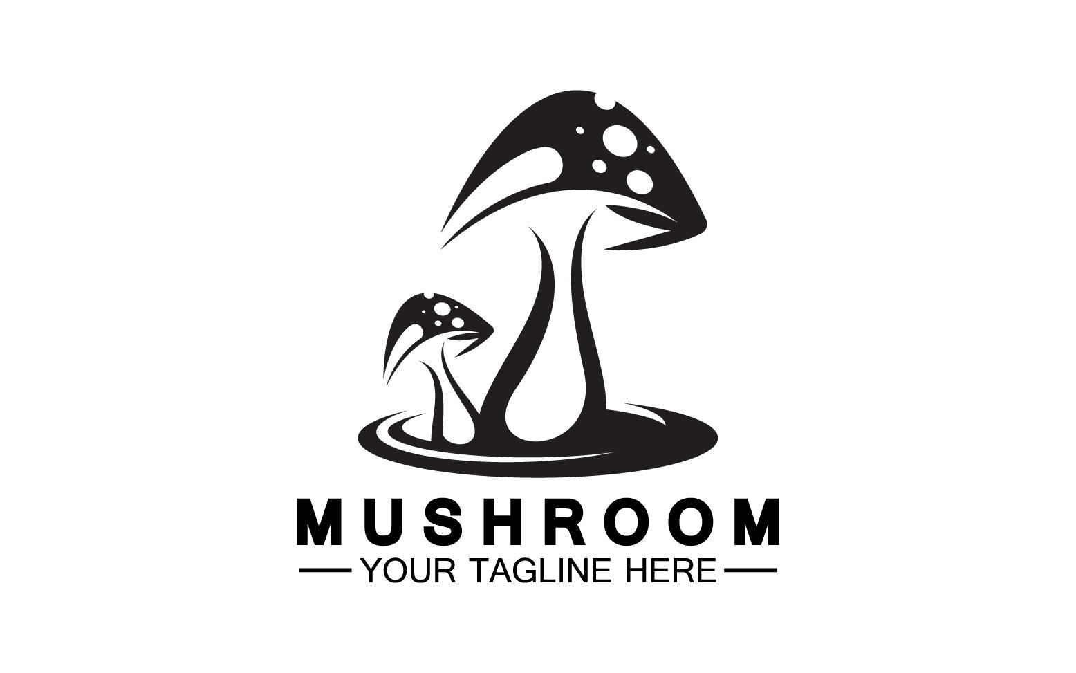 Kit Graphique #356286 Mushroom Illustration Divers Modles Web - Logo template Preview