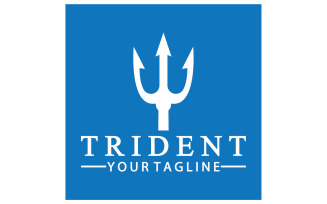 Magic trident trisula vector v13