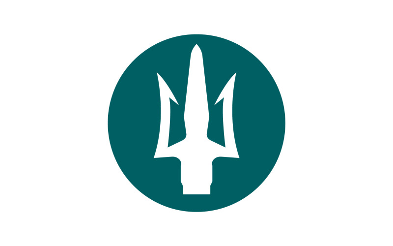 Magic trident trisula vector v33 Logo Template