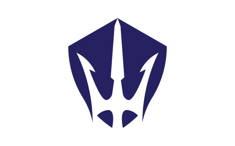 Magic trident trisula vector v43 Logo Template