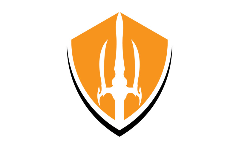 Magic trident trisula vector v47 Logo Template