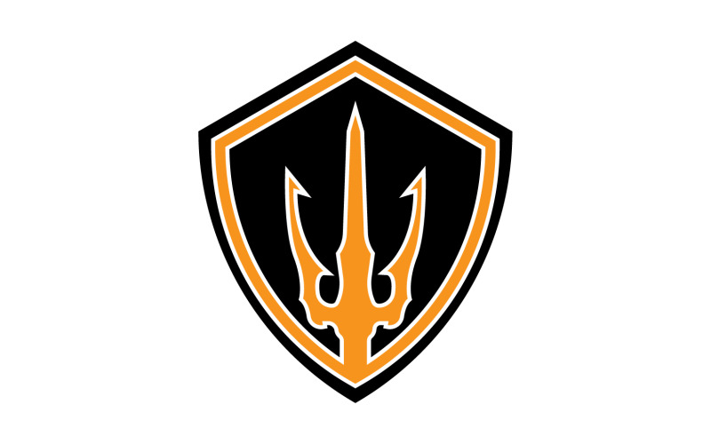 Magic trident trisula vector v48 Logo Template