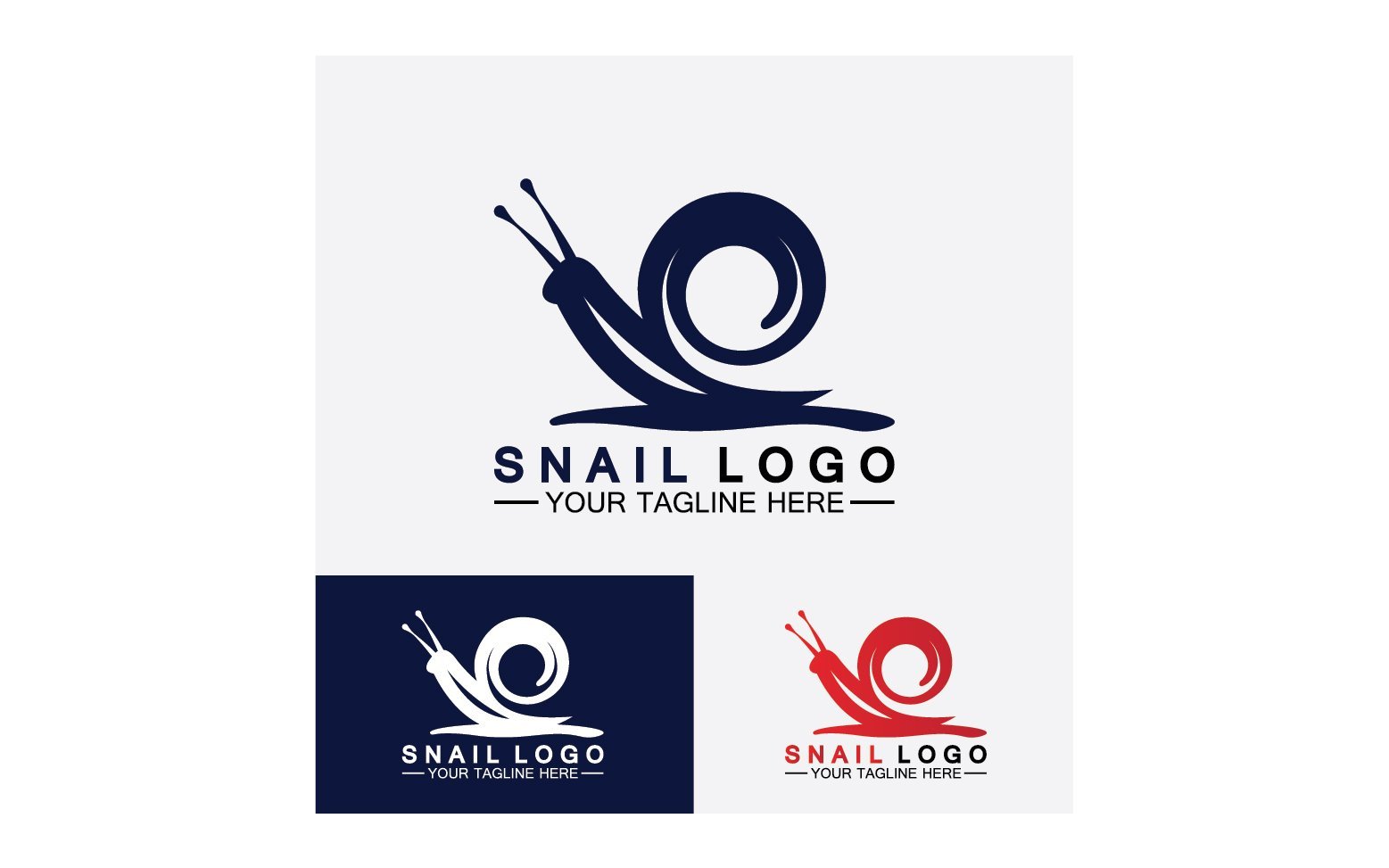 Kit Graphique #356369 Snail Illustration Divers Modles Web - Logo template Preview