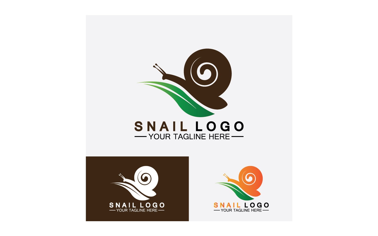Kit Graphique #356373 Snail Illustration Divers Modles Web - Logo template Preview