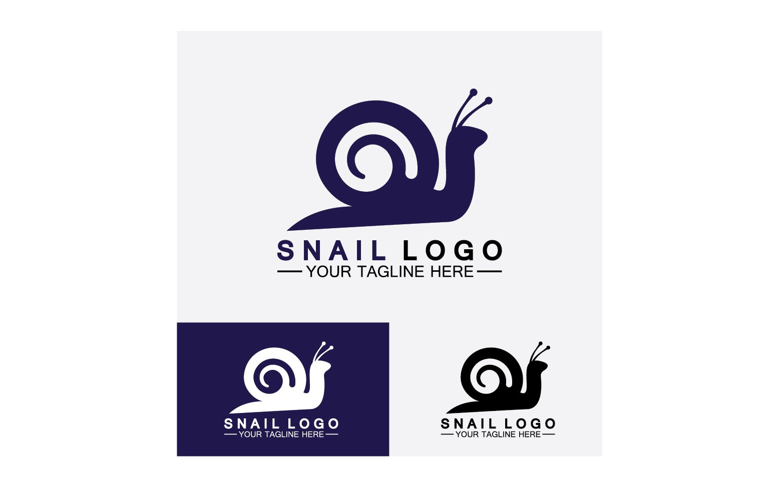 Kit Graphique #356377 Snail Illustration Divers Modles Web - Logo template Preview