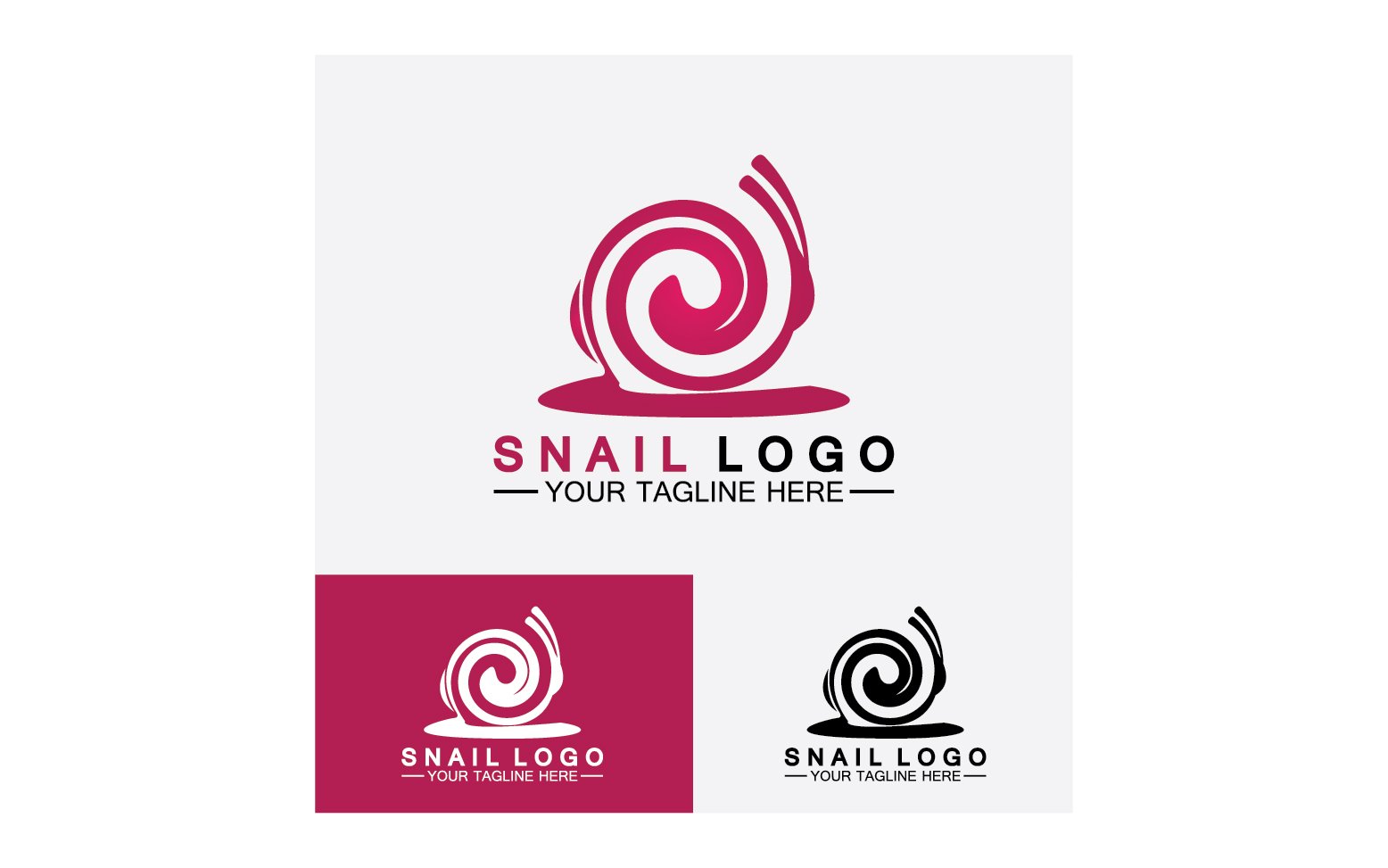 Kit Graphique #356384 Snail Illustration Divers Modles Web - Logo template Preview