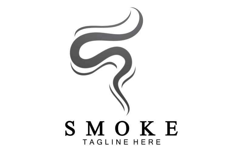 Smoke flame logo vector template v27 Logo Template