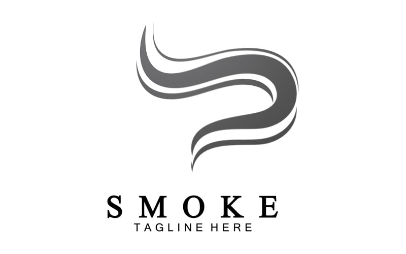 Smoke flame logo vector template v38 Logo Template