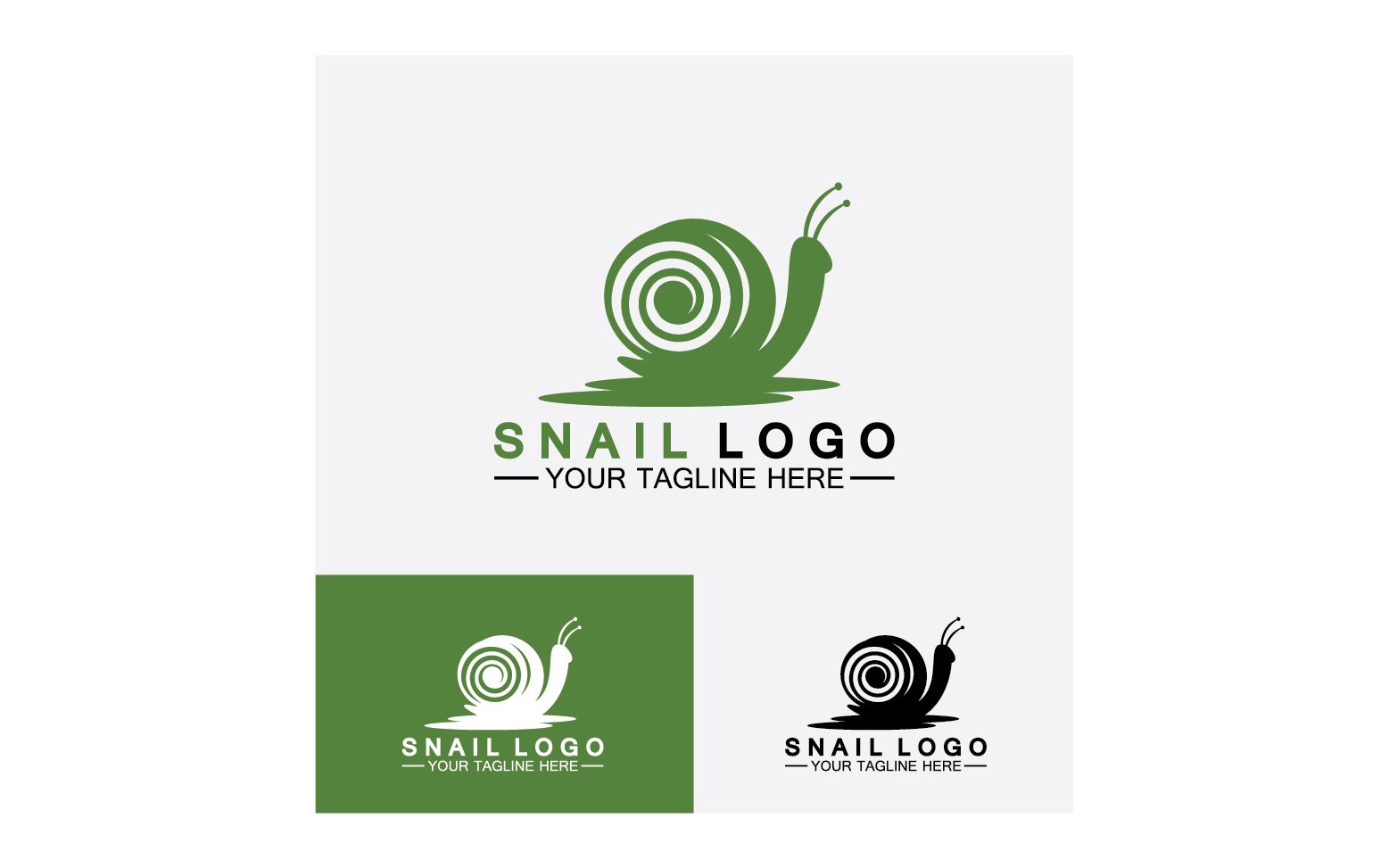 Kit Graphique #356400 Snail Illustration Divers Modles Web - Logo template Preview