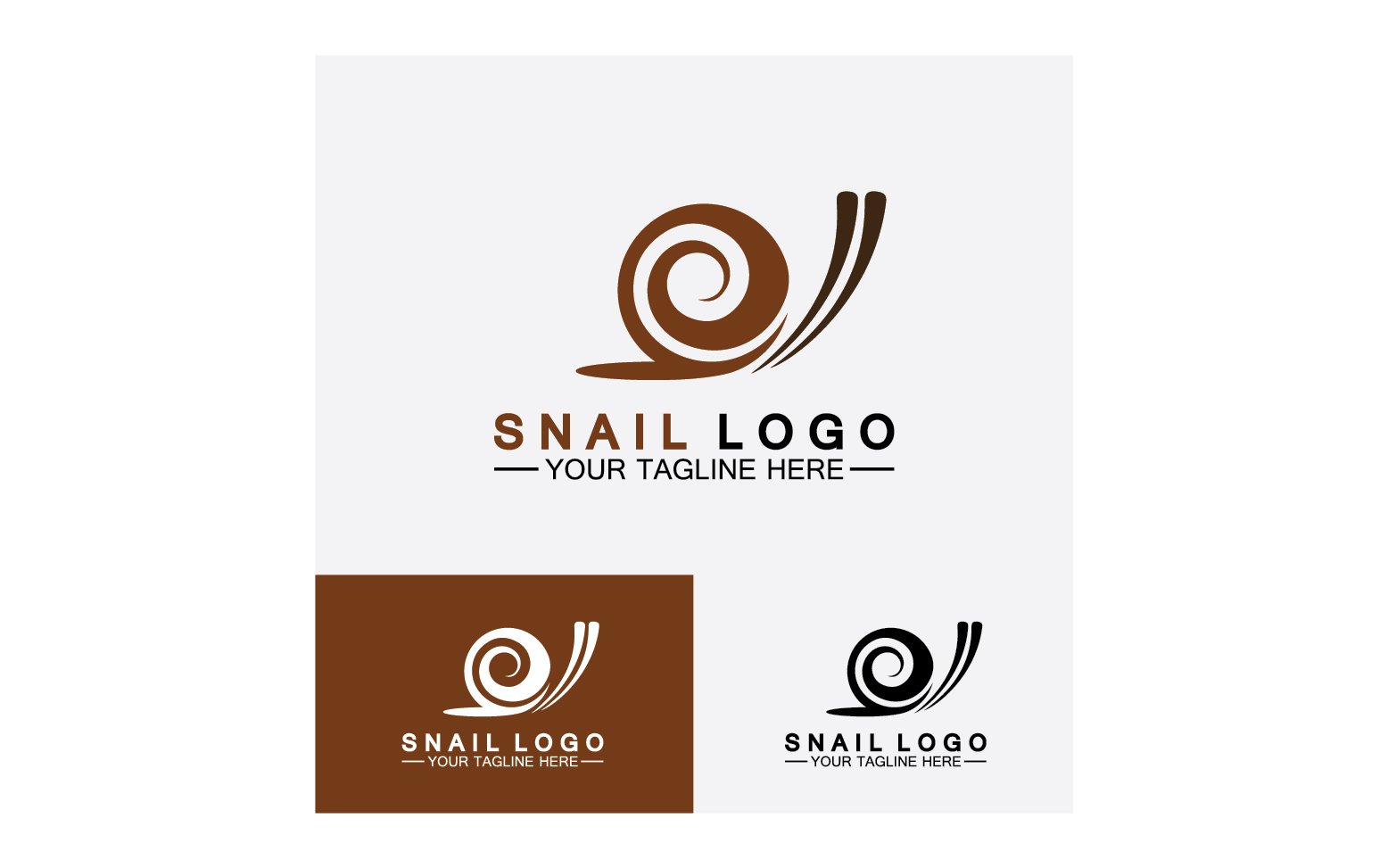 Kit Graphique #356405 Snail Illustration Divers Modles Web - Logo template Preview