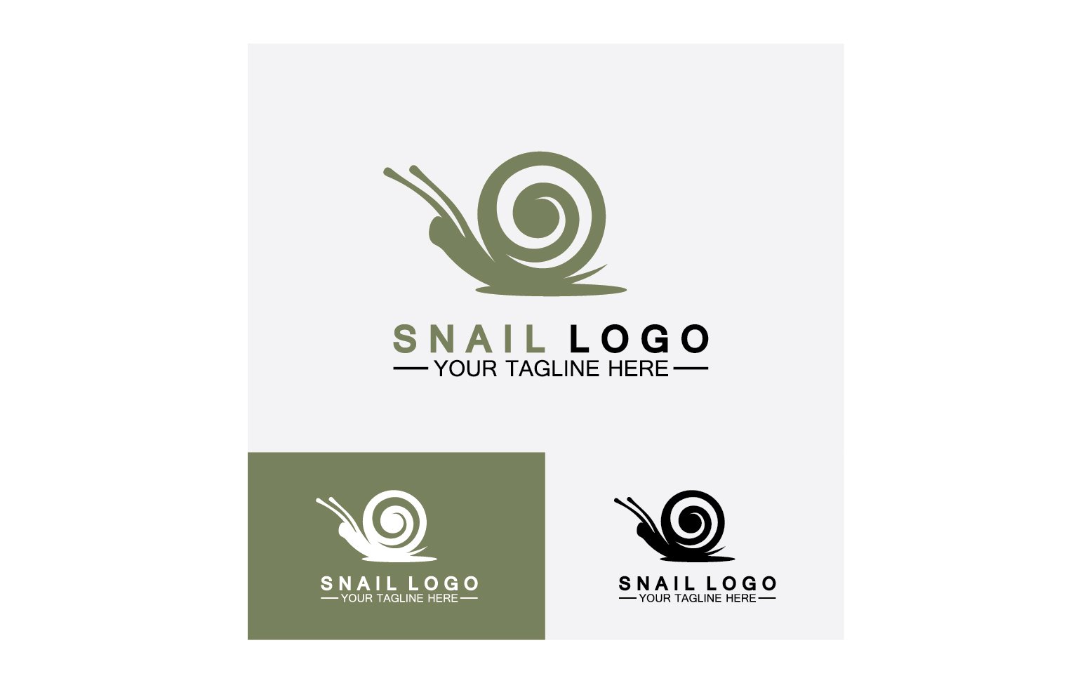Kit Graphique #356407 Snail Illustration Divers Modles Web - Logo template Preview