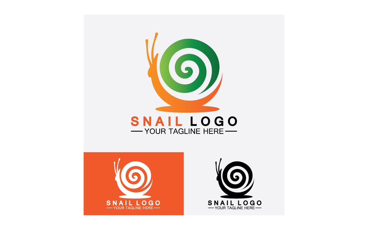 Kit Graphique #356413 Snail Illustration Divers Modles Web - Logo template Preview