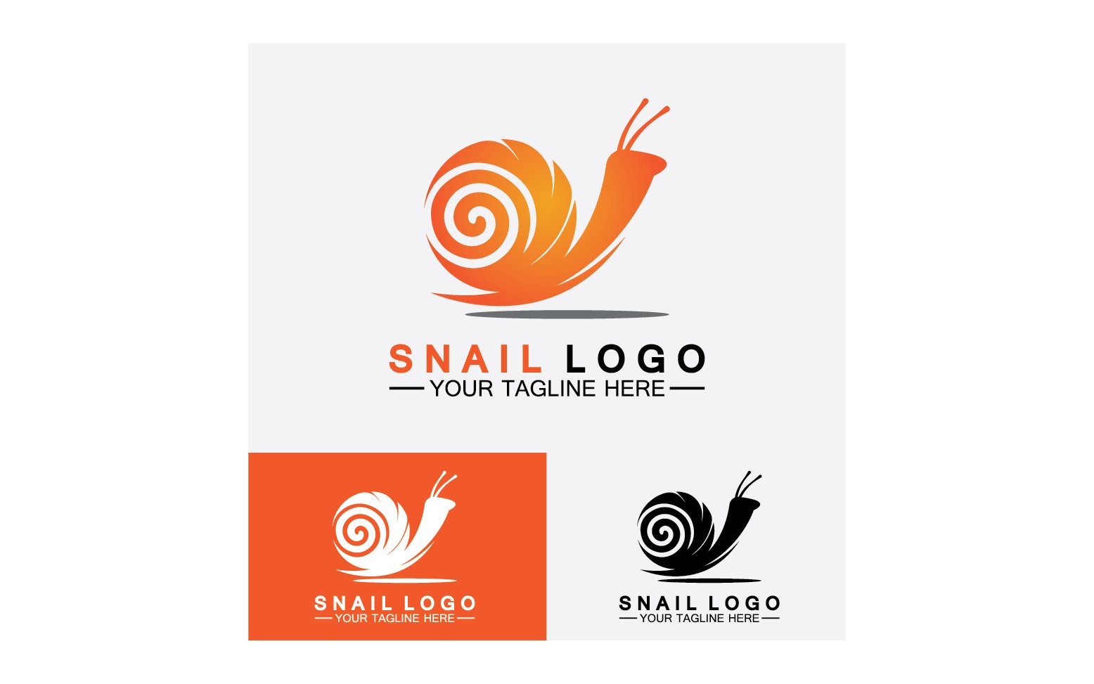 Kit Graphique #356417 Snail Illustration Divers Modles Web - Logo template Preview
