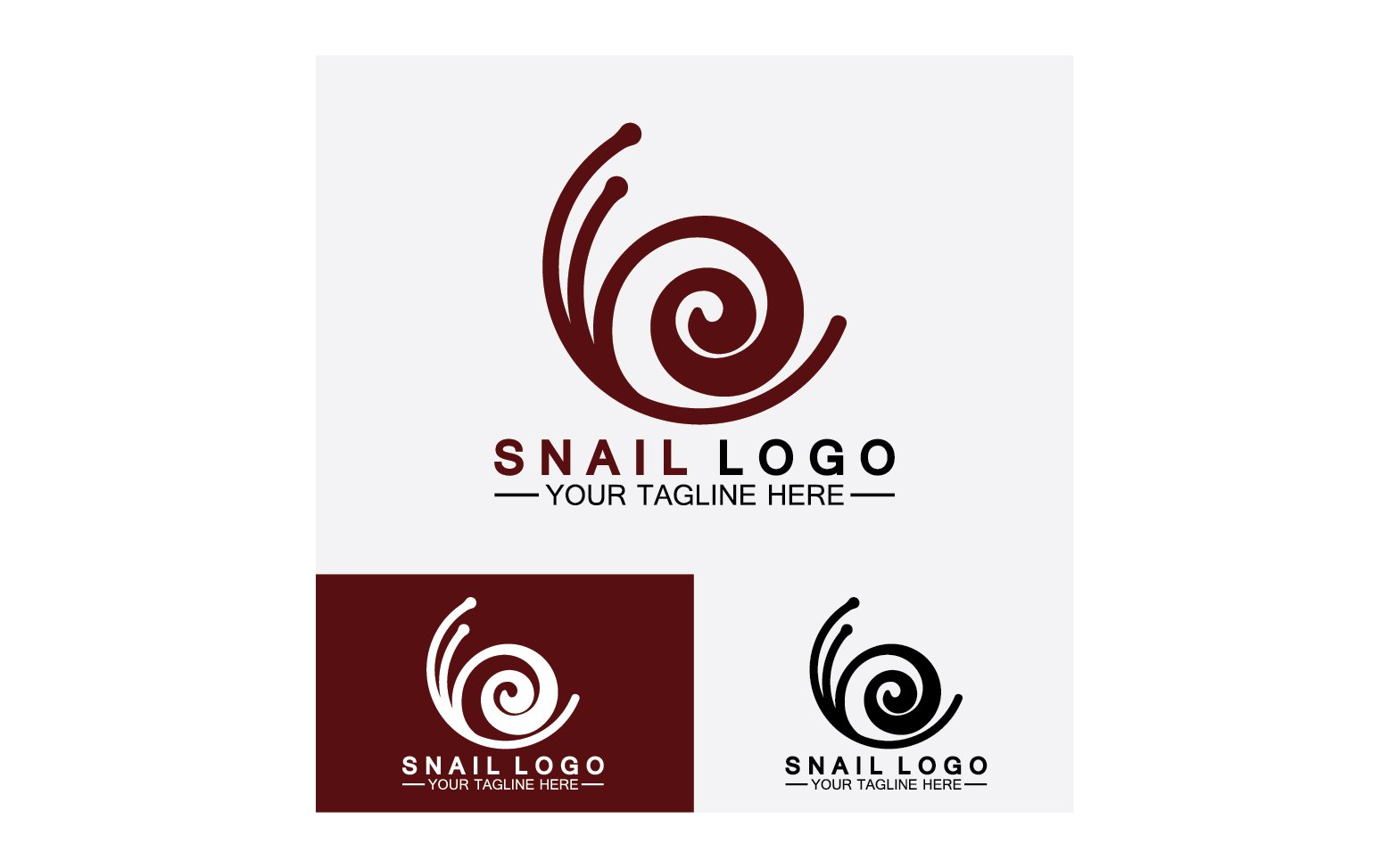Kit Graphique #356420 Snail Illustration Divers Modles Web - Logo template Preview