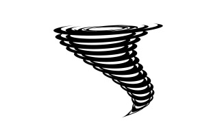Tornado vortex icon logo vector v20