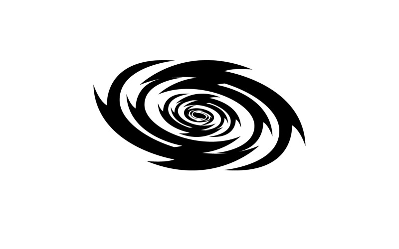 Tornado vortex icon logo vector v58 Logo Template
