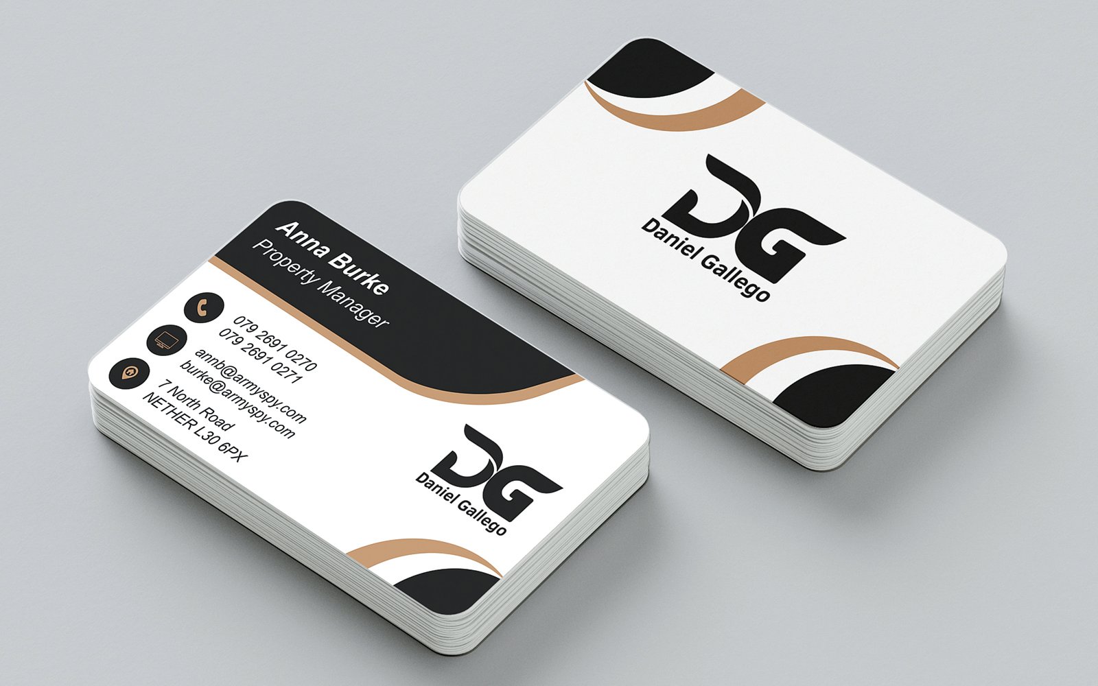 Kit Graphique #356602 Carte Entreprise Web Design - Logo template Preview