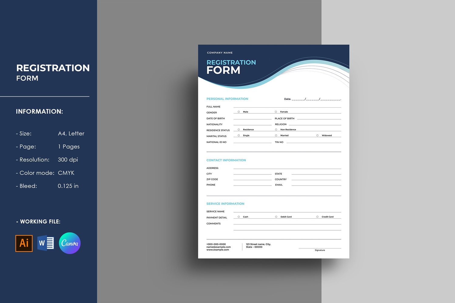 Template #356659 Form Application Webdesign Template - Logo template Preview