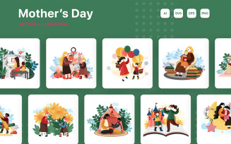 M262_ Mother's Day Illustration Pack
