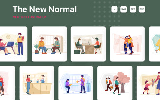 M272_ The New Normal Illustration Pack