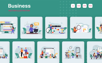 M276_ Business Illustrations Pack